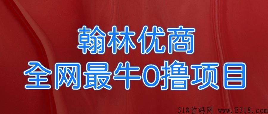 【翰林优商】总部招商一手对接实力团队长，高扶持
