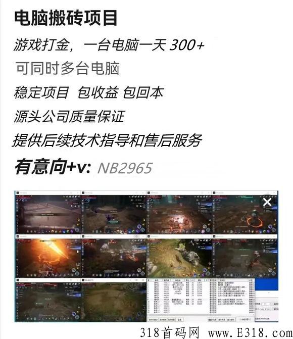 魔兽怀旧服搬砖打金，天天赚米，门槛超低，有电脑就能做