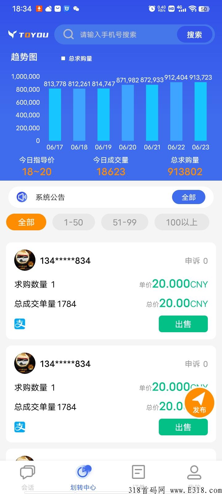 途游易享：新卷轴项目，主打旅游板块，已开交易！