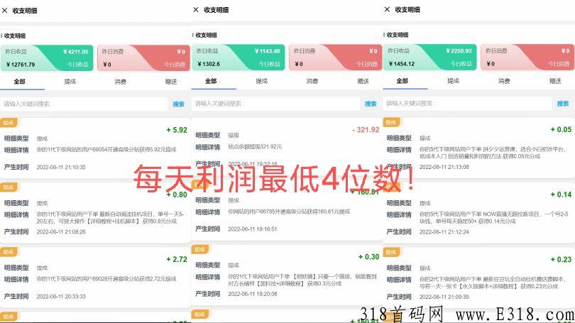 拾忆项目，推广的来