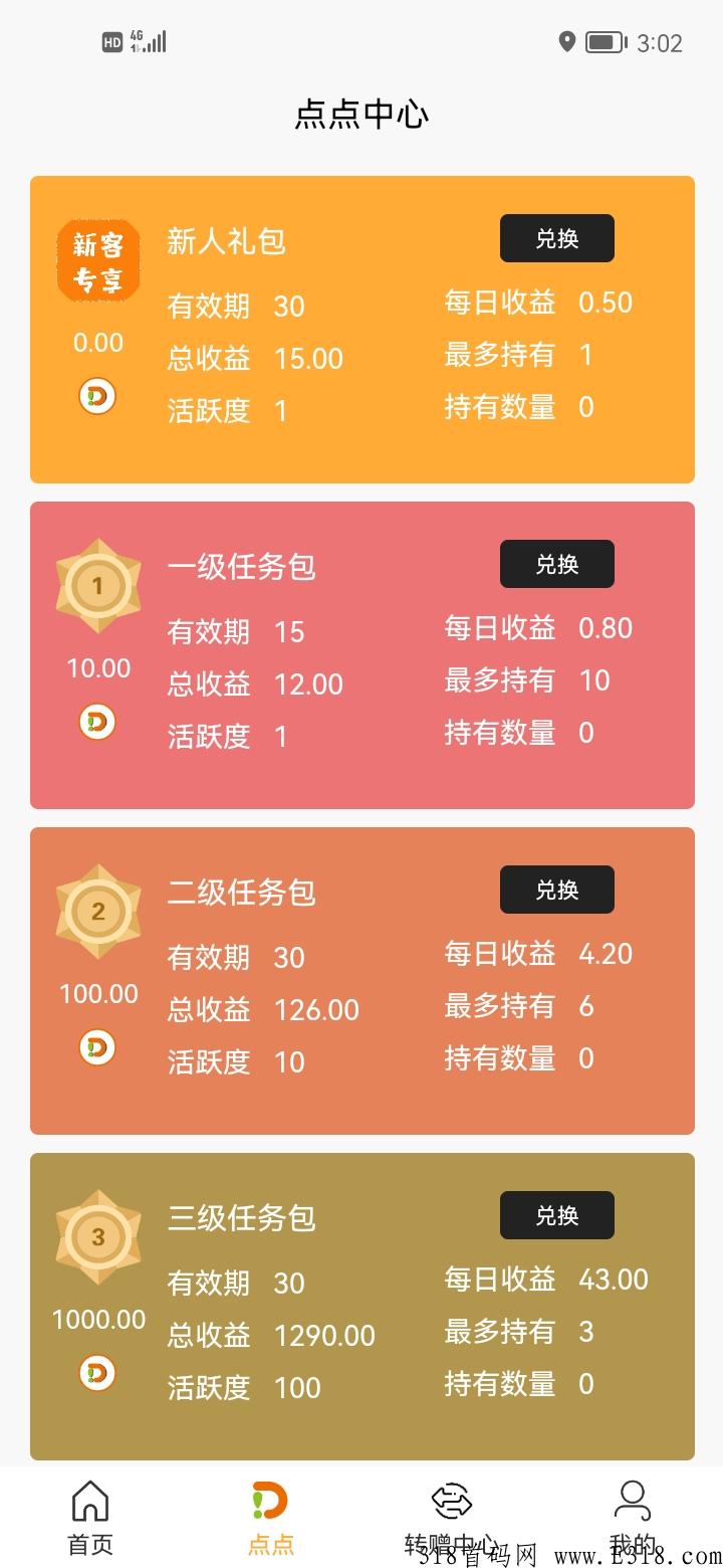 点点跳动，今天15点正式上线，注册已开，免认证费