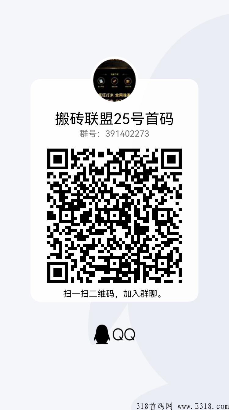 搬砖联盟，稳定必赚项目，零门槛
