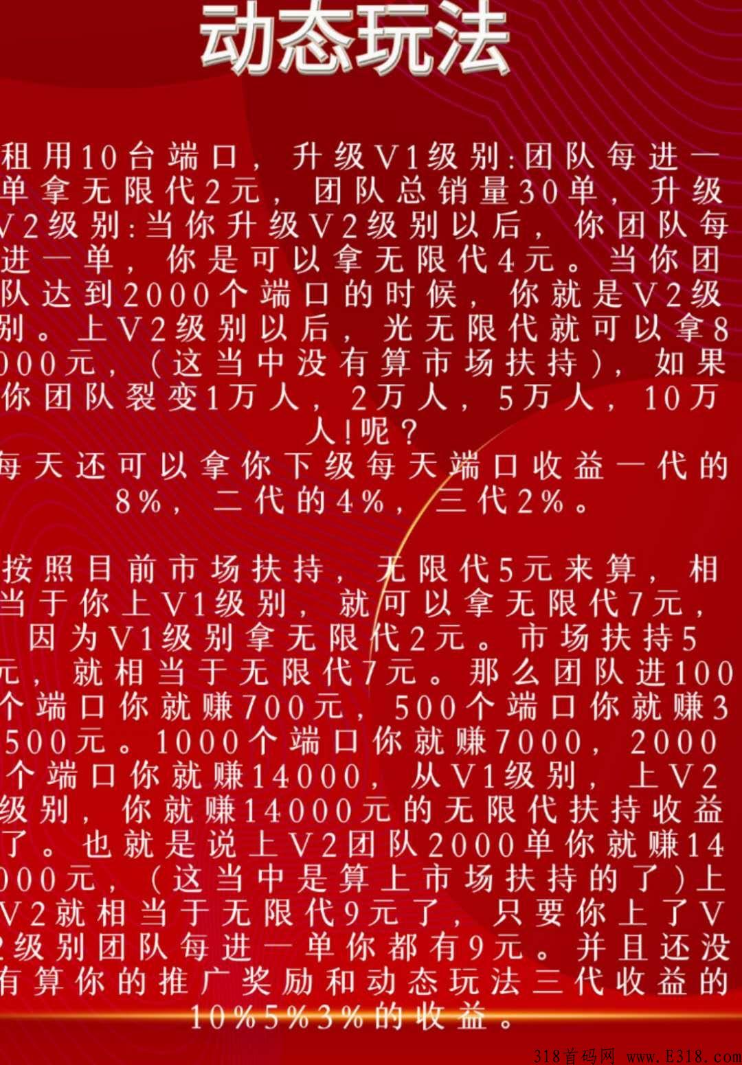 【先锋助手】对接团队长，最高扶持，绝对吃肉项目！