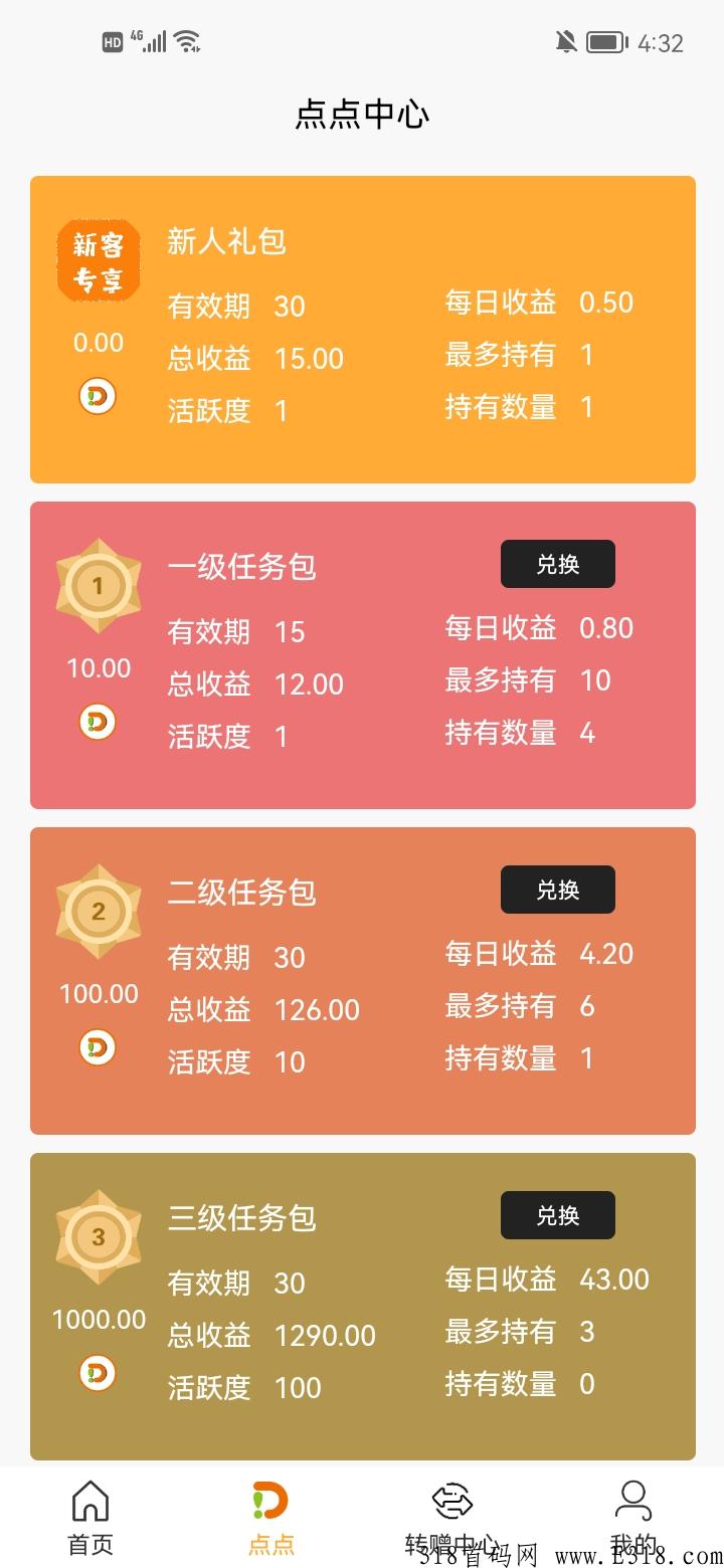 点点跳动，火爆上线中，免认证费，卷轴模式
