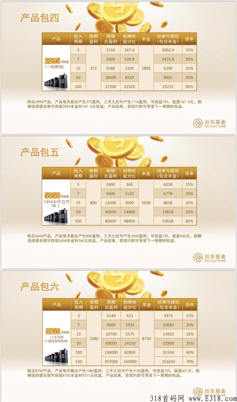 远东首码，新项目