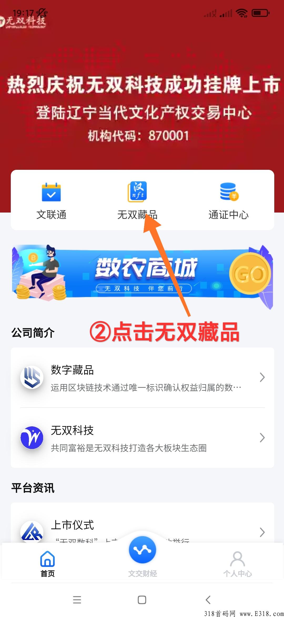 无双藏品，赚米项目