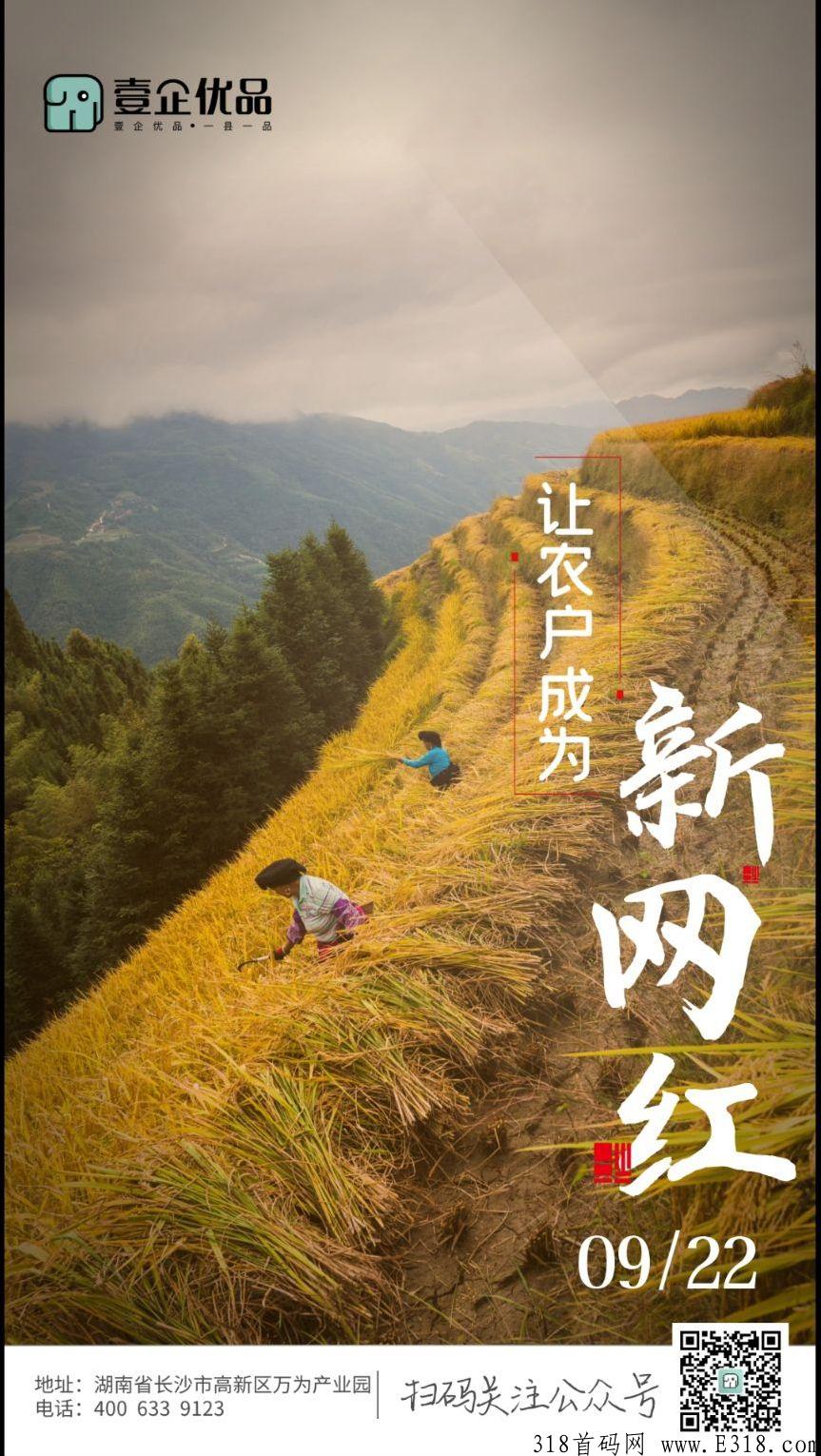 壹企优品，让手机成为农民的新农具，授人以渔，助力乡村振兴