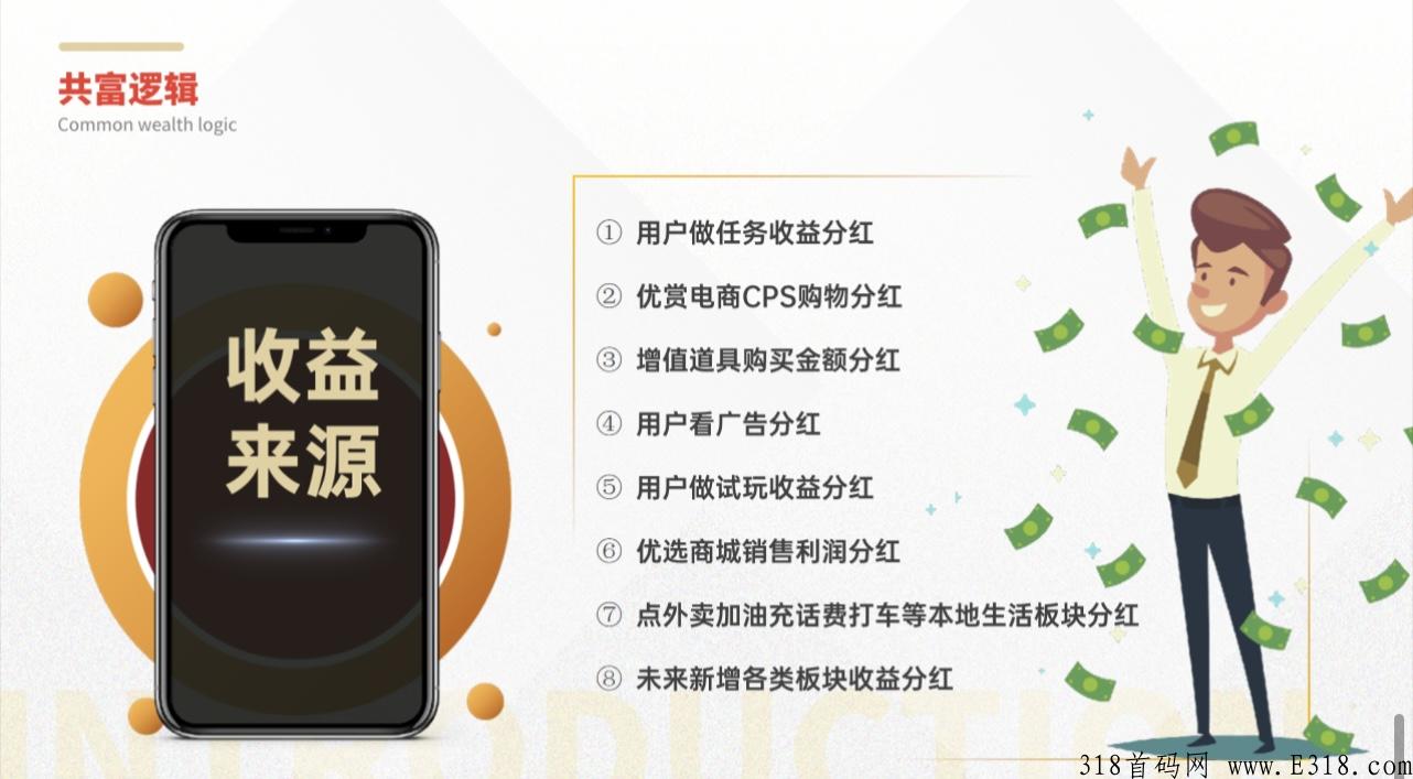 优赏达人招募俤一批区域总监，首码即将来临，共富模式，人人有的赚！
