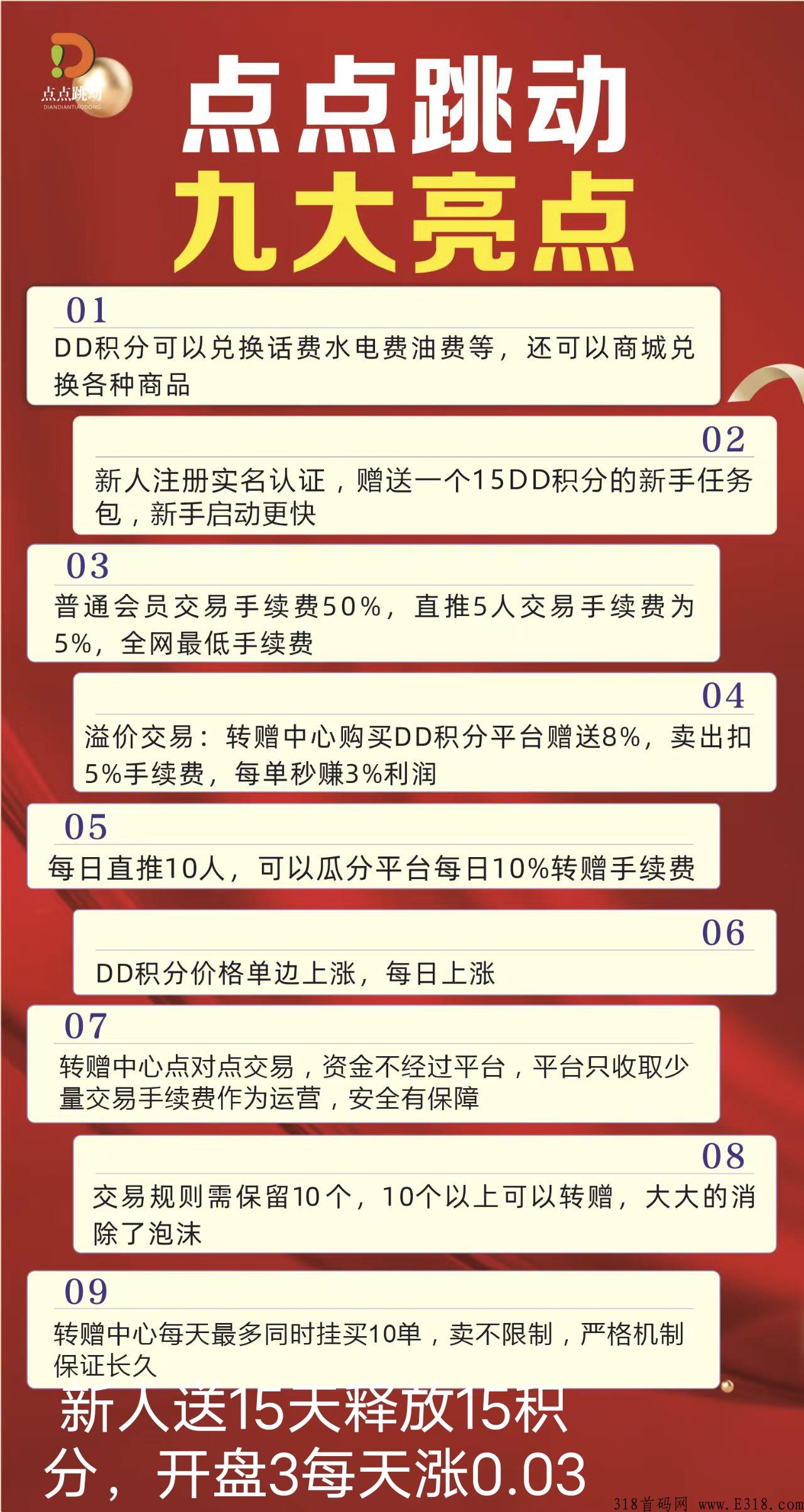 复投最快卷轴项目！点点跳动，首码之王！