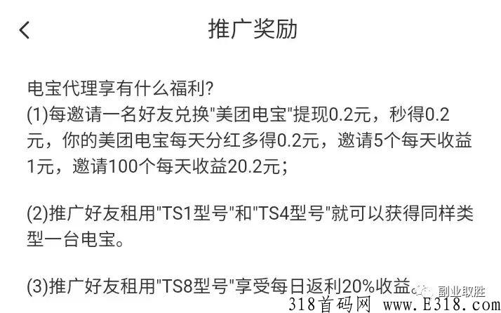 【首码项目】美团电宝，简单粗暴，躺赚给力！