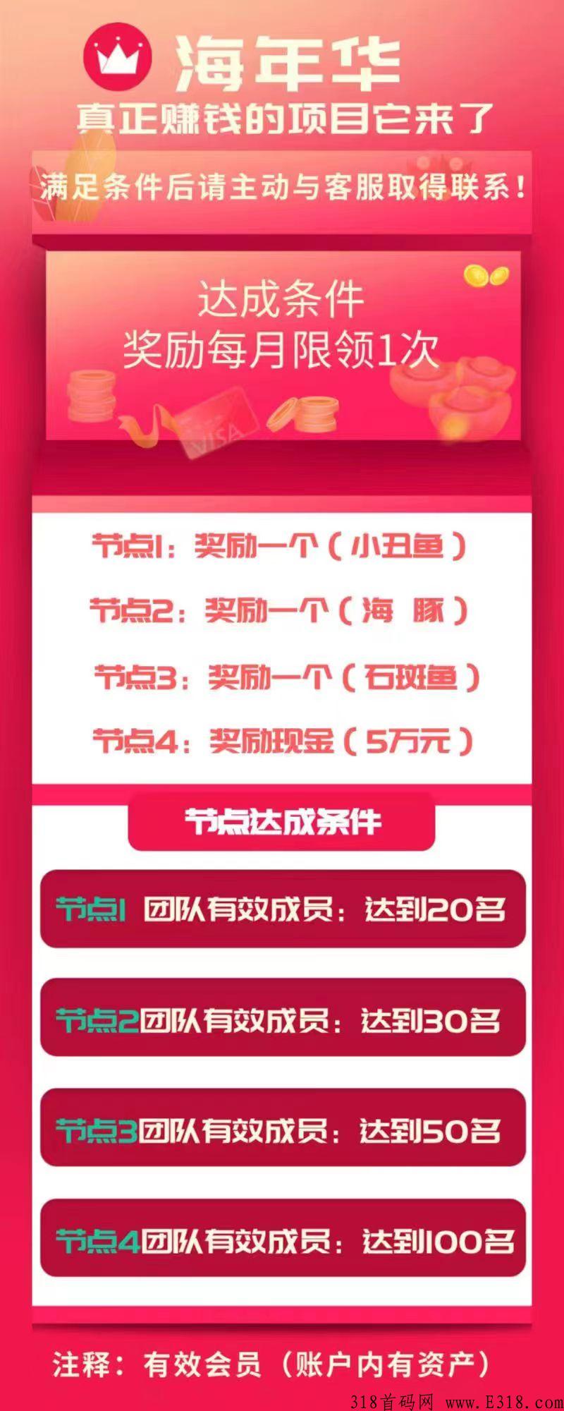 海年华，最强地推模式，总公司大力扶持项目