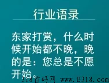 数贸联盟（东家打赏）赚米毫无压力