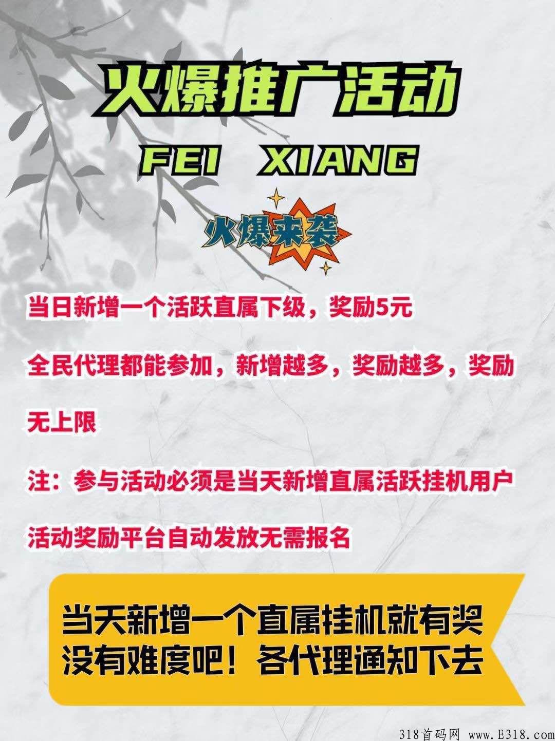 飞翔微信托管模式，每日赚的收益高