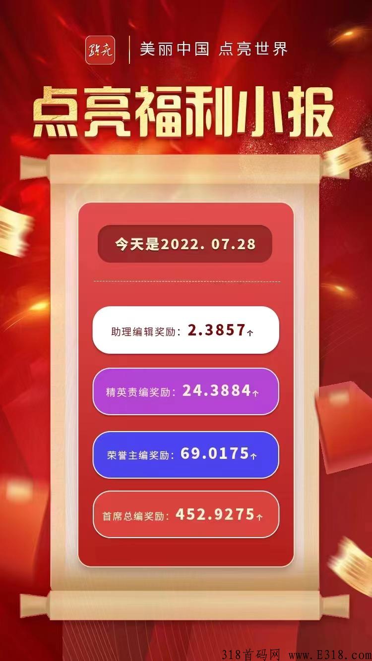 点亮项目扶持给力，有能力的队长来一战！
