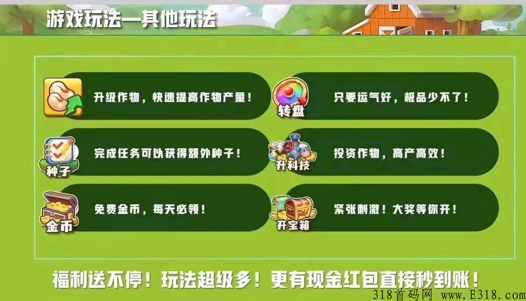 开心庄园，小吃街公司新项目