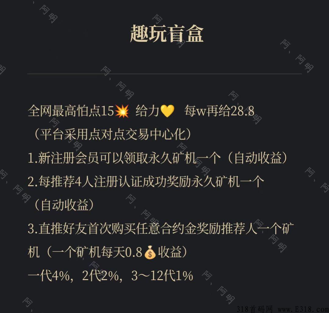 趣玩盲盒，想要赚米的话不妨就来这里吧