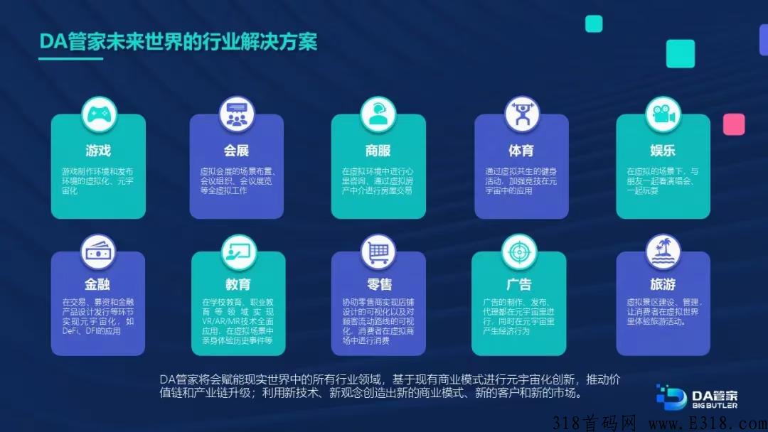DA管家元宇宙送房产啦，全程无投资创业机会等你参与