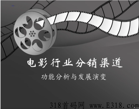 影视分销渠道类型