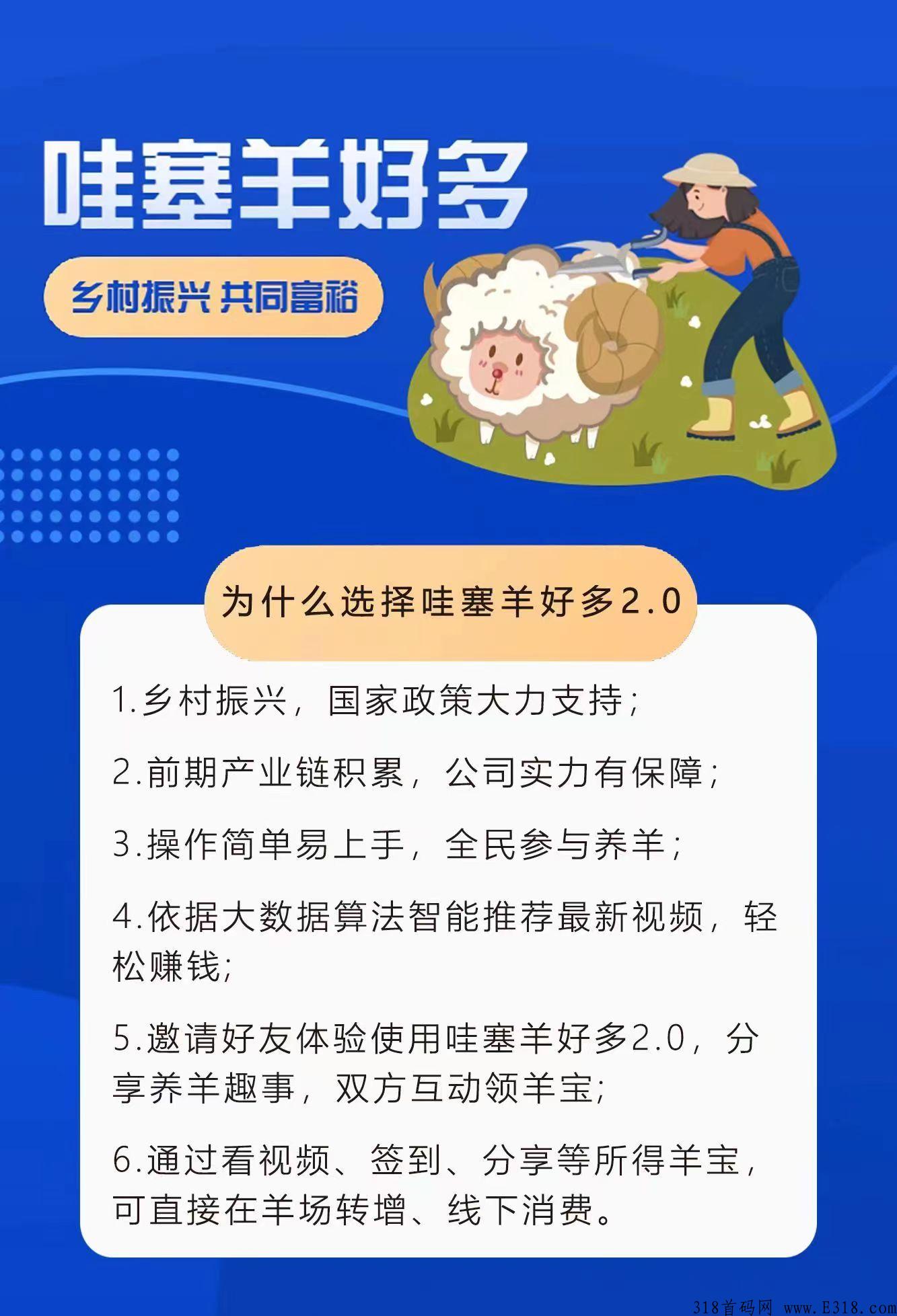 哇塞羊好多首码大区排线，扶持2兜底奖励