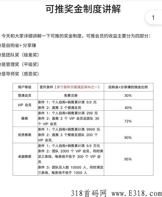 可推，视频号带货，简单转发小视频就能赚米，简单无门槛