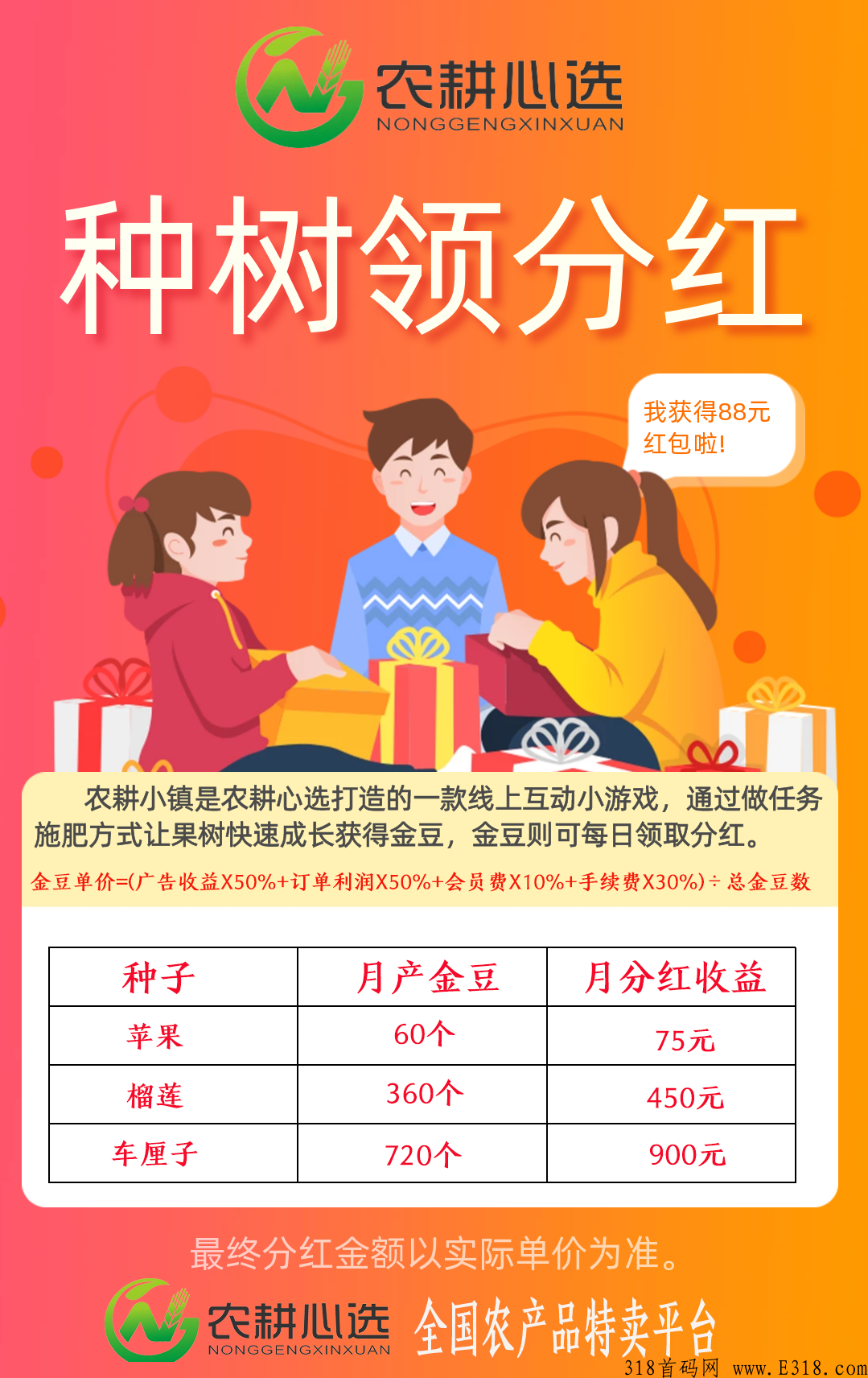 农耕心选，正式起飞，没上车的速度上车吃肉
