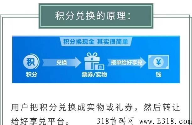 积分好享兑大公司产品，好用靠谱模式好！
