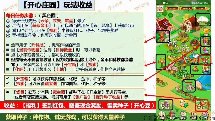 开心庄园首码招募，种子图鉴灵活玩法分析共同挑战收入