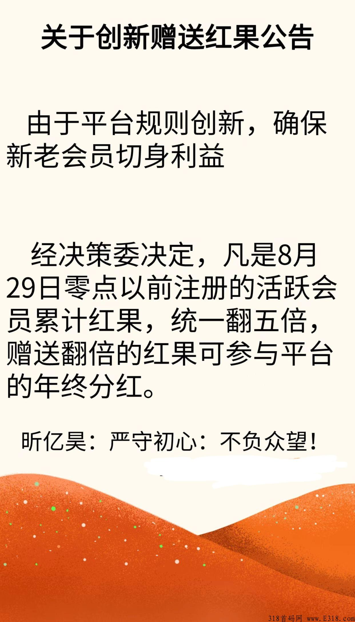 昕亿昊火爆上线，每天赚米