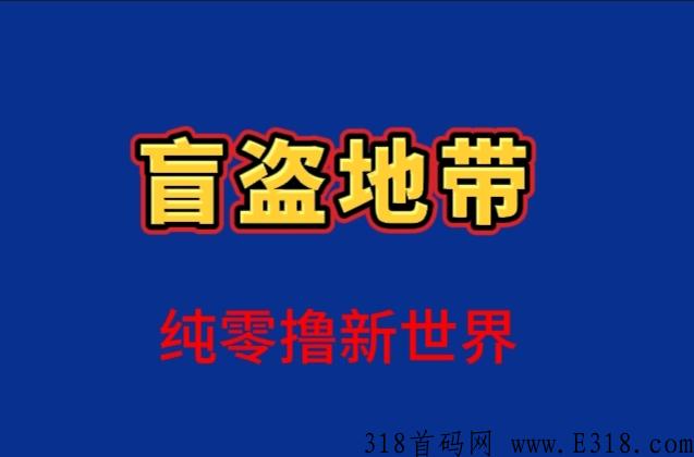 盲盗地带，全新项目，全新玩法，全新功能上线