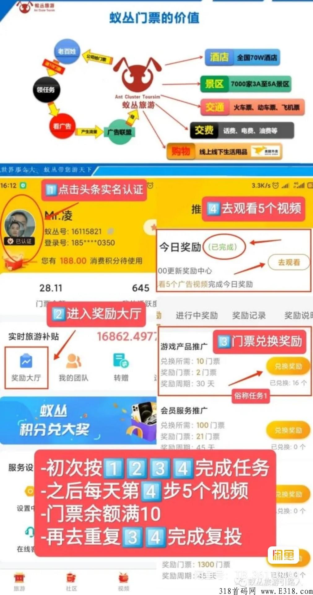 蚁丛旅游如何赚米，抓住机遇上车
