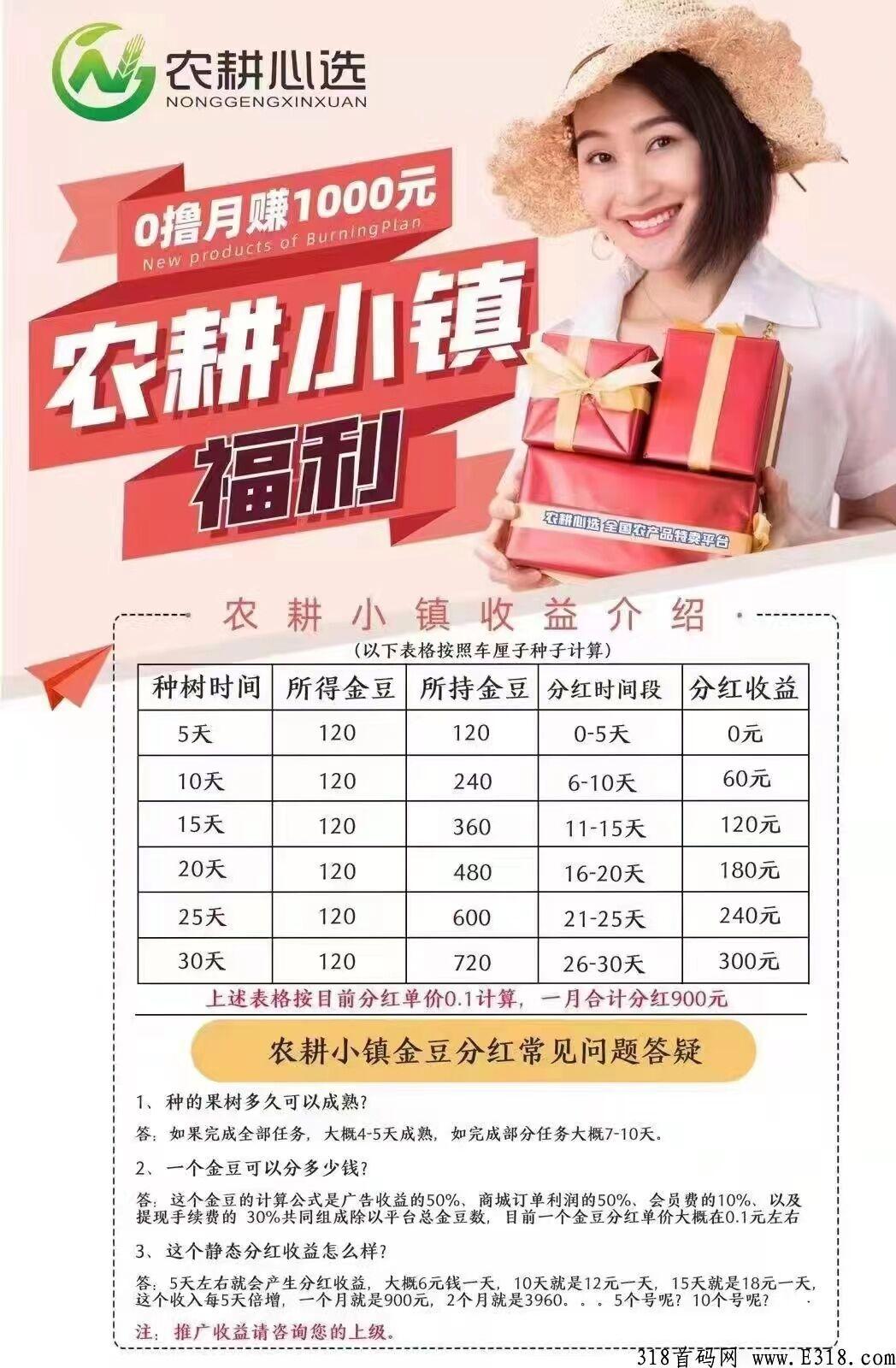 农耕心选，马上启动2.0版本，速度上车