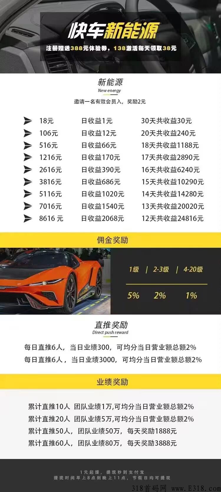 快车新能源，即将上线