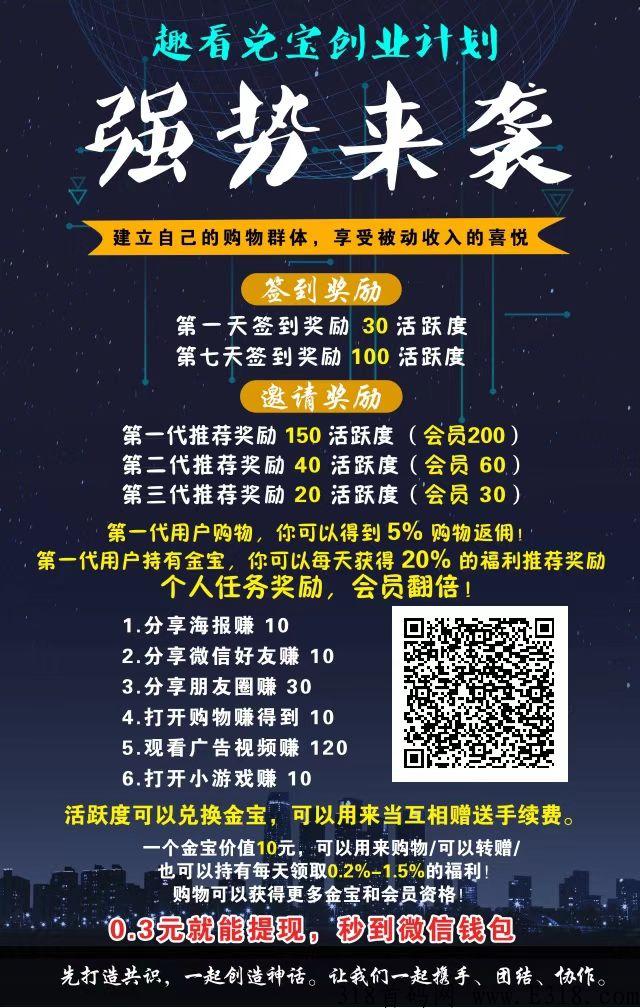 趣看 每天4个视频 永久** 只需微信登录