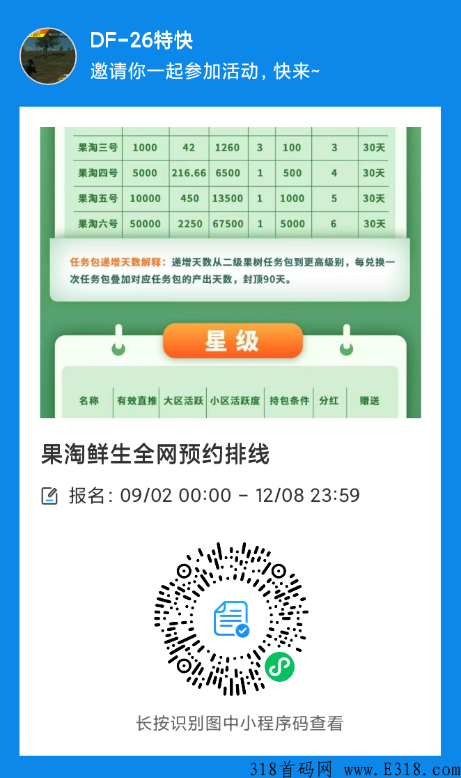 果淘鲜生，全网火爆卷轴项目，预约排线还剩最后1天！