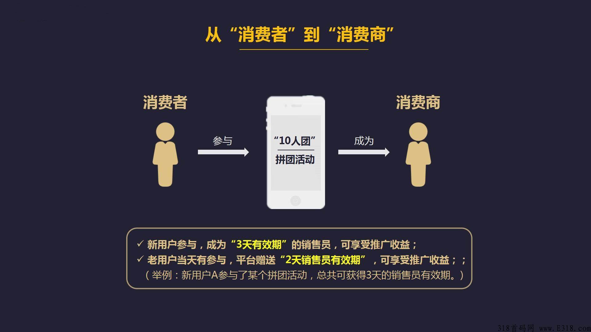 互联网热门项目首码速度上车，全民拼购分销裂变引流模式玩法