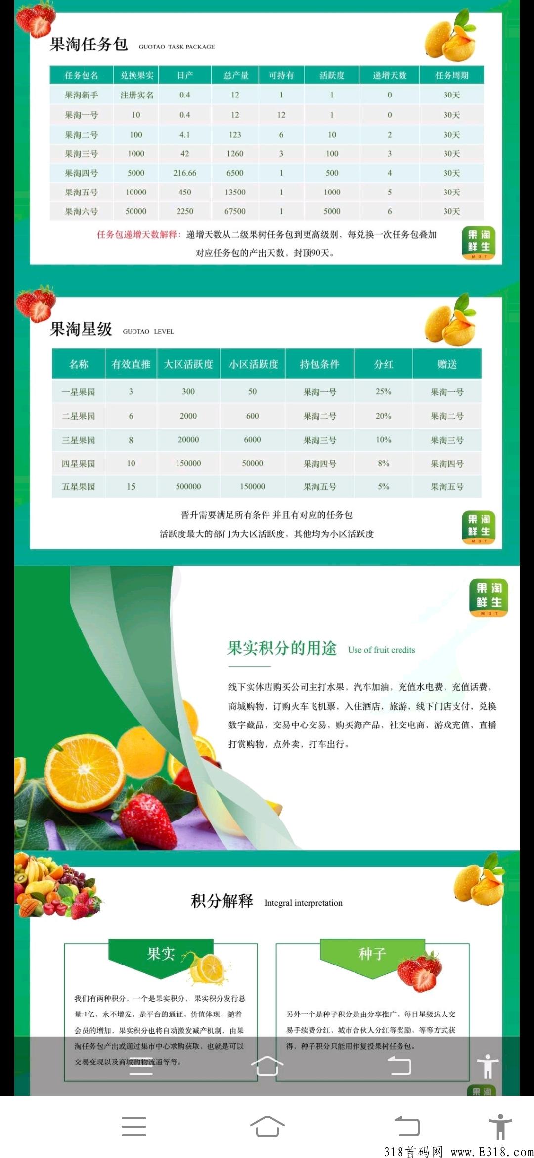 首码新卷轴果淘鲜生，对接团队长