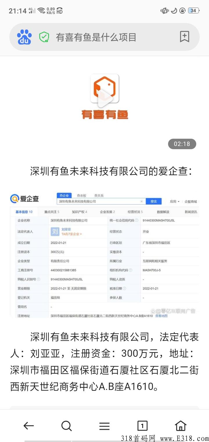 有喜有鱼，七级团队，梯形奖励，早注册早收益