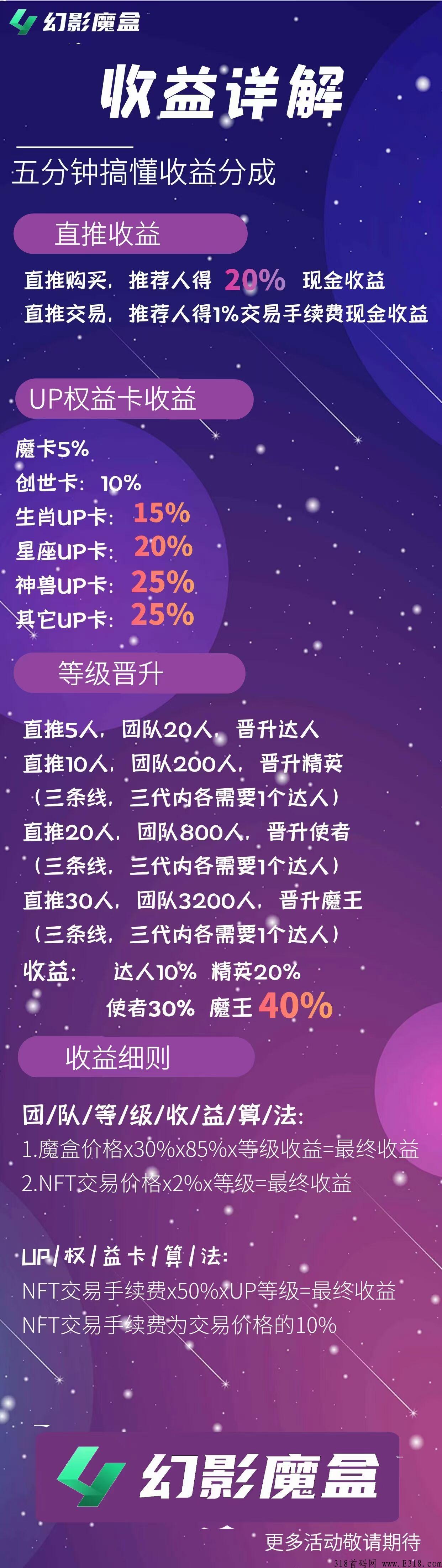 幻影魔盒火爆上线，团队长全网扶持最高