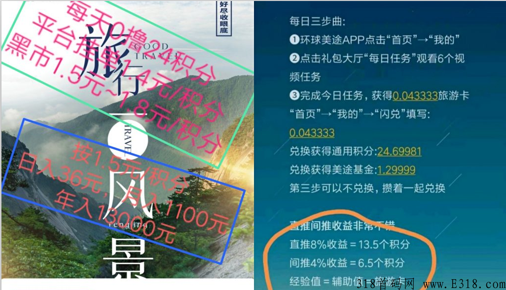 【环球美途】卷轴模式，兑换各景点门票