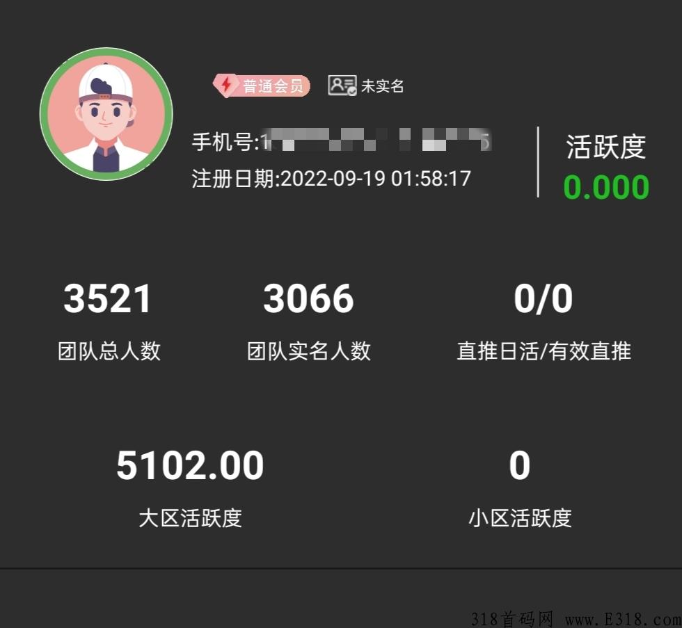 黑马平台星聚汇，送二星大区账户想发展的来，收益高