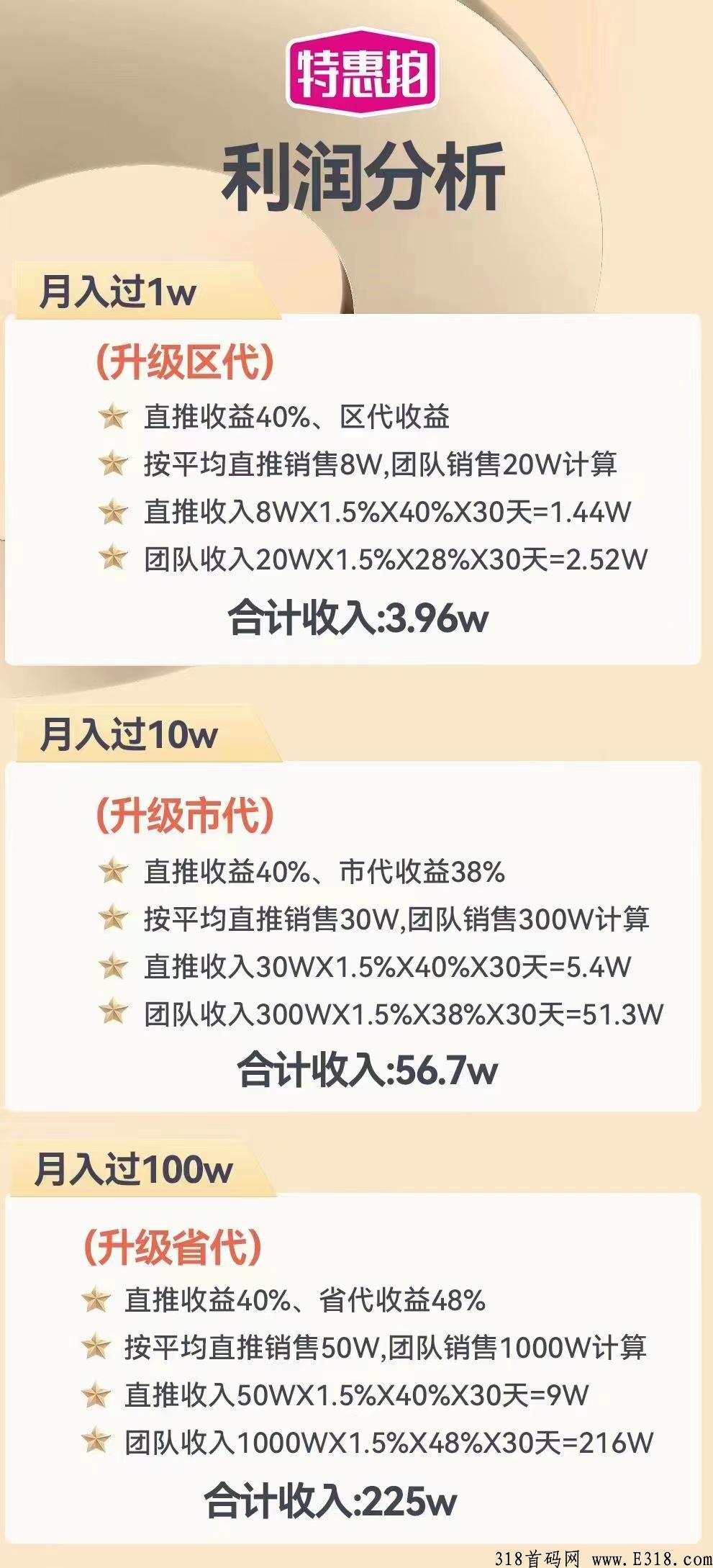 特惠拍，索芙特股份有限公司背书，年度终极顶置项目，全网最高扶持对接团队长,扶持1+1+1拉满