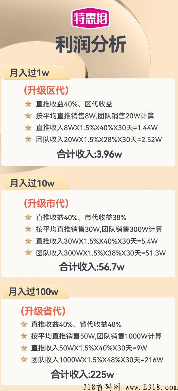 特惠拍竞拍模式，扶持高，首码刚刚上线，实体老牌公司支持考察，跨年大项目