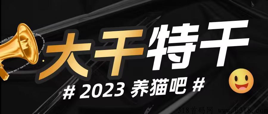 首码养猫二二倍增，长久收益