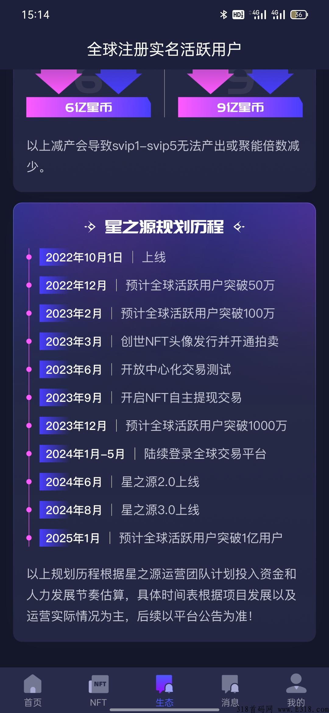 星之源，超级项目