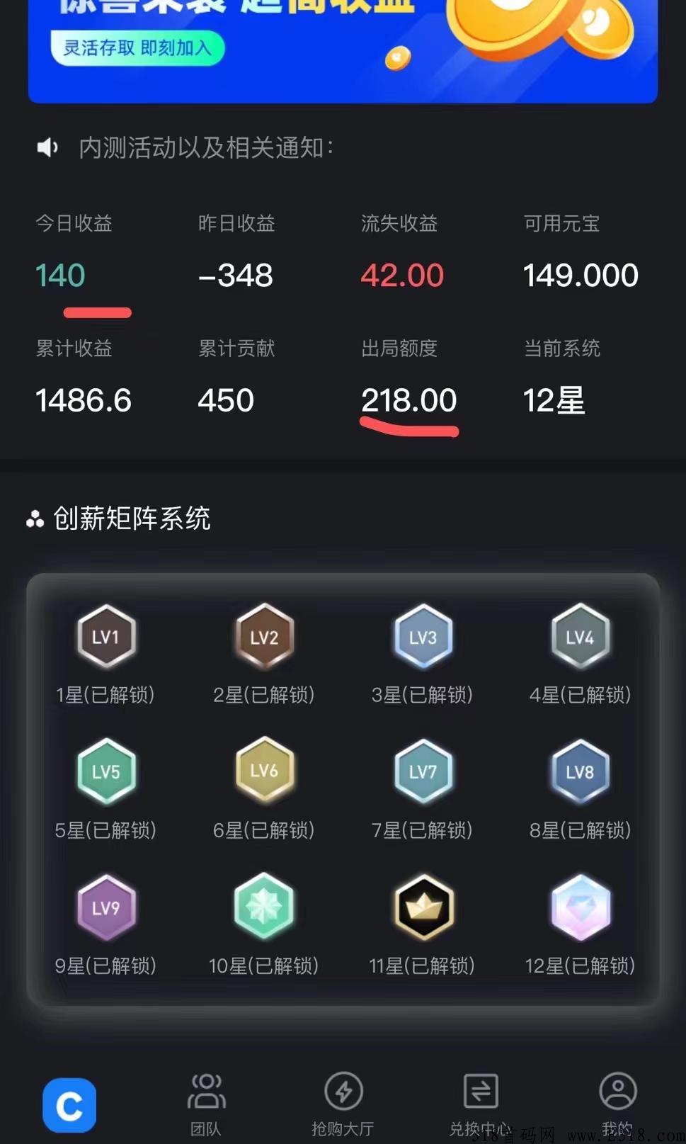 创薪世界，2022下半年王炸项目，创薪，首创模式，静态收益2%~4%