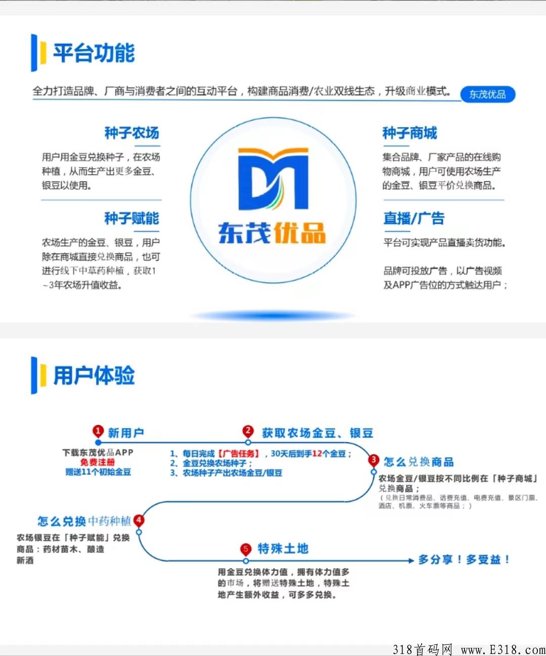 东茂优品是什么？注册送11金豆可兑换任务包，公司是哪里的，项目靠谱吗？