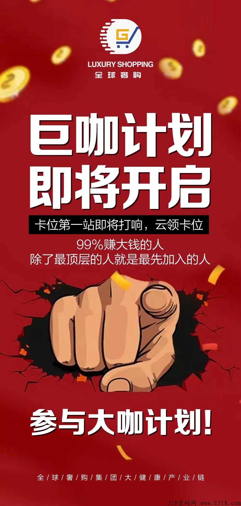 最强流量，全球奢购，CEO亲自运营，打通线上线下工厂直销