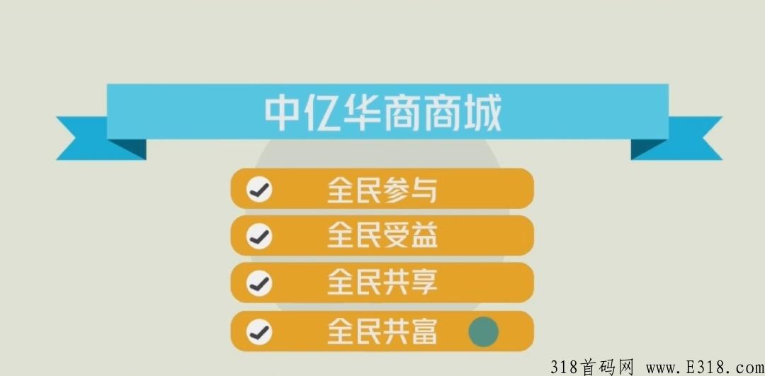 中亿华商商城的模式好在哪里，看好它的理由是什么？