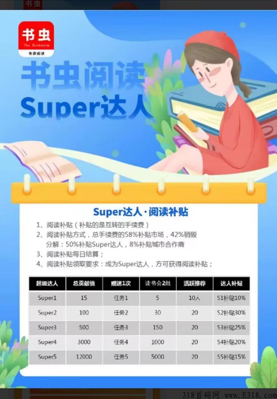 【书虫科技】首码自带交易，价高