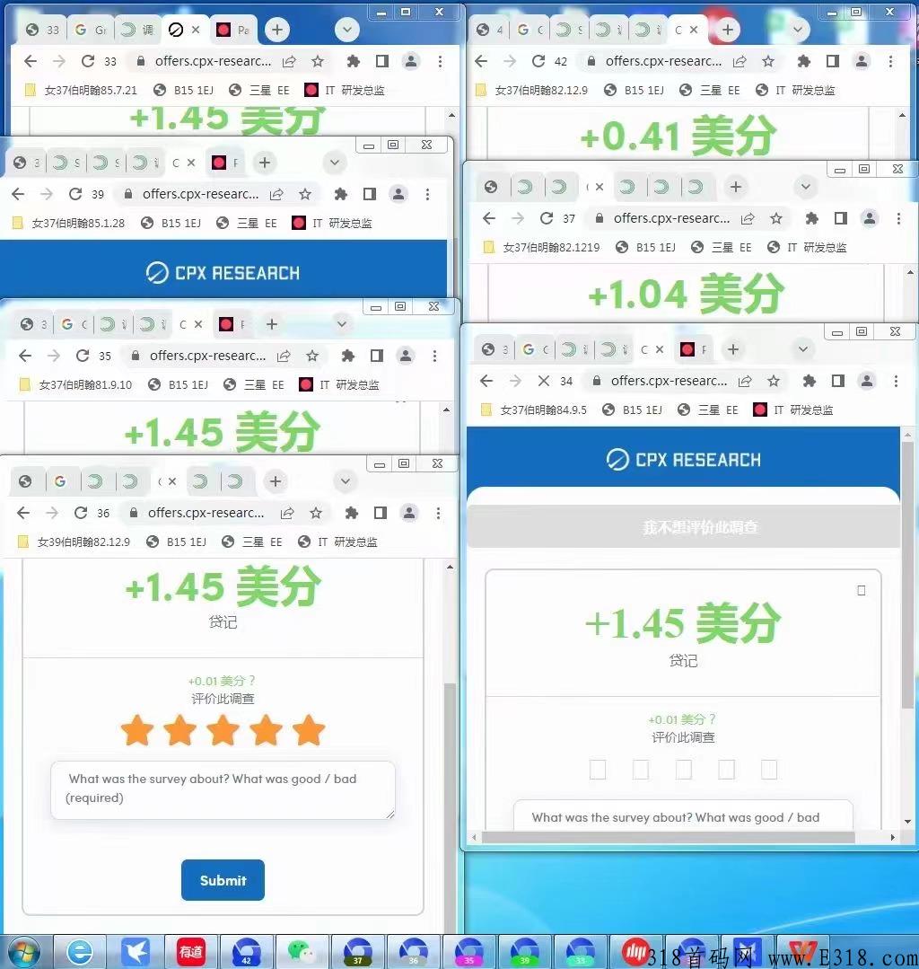 海外问卷调查